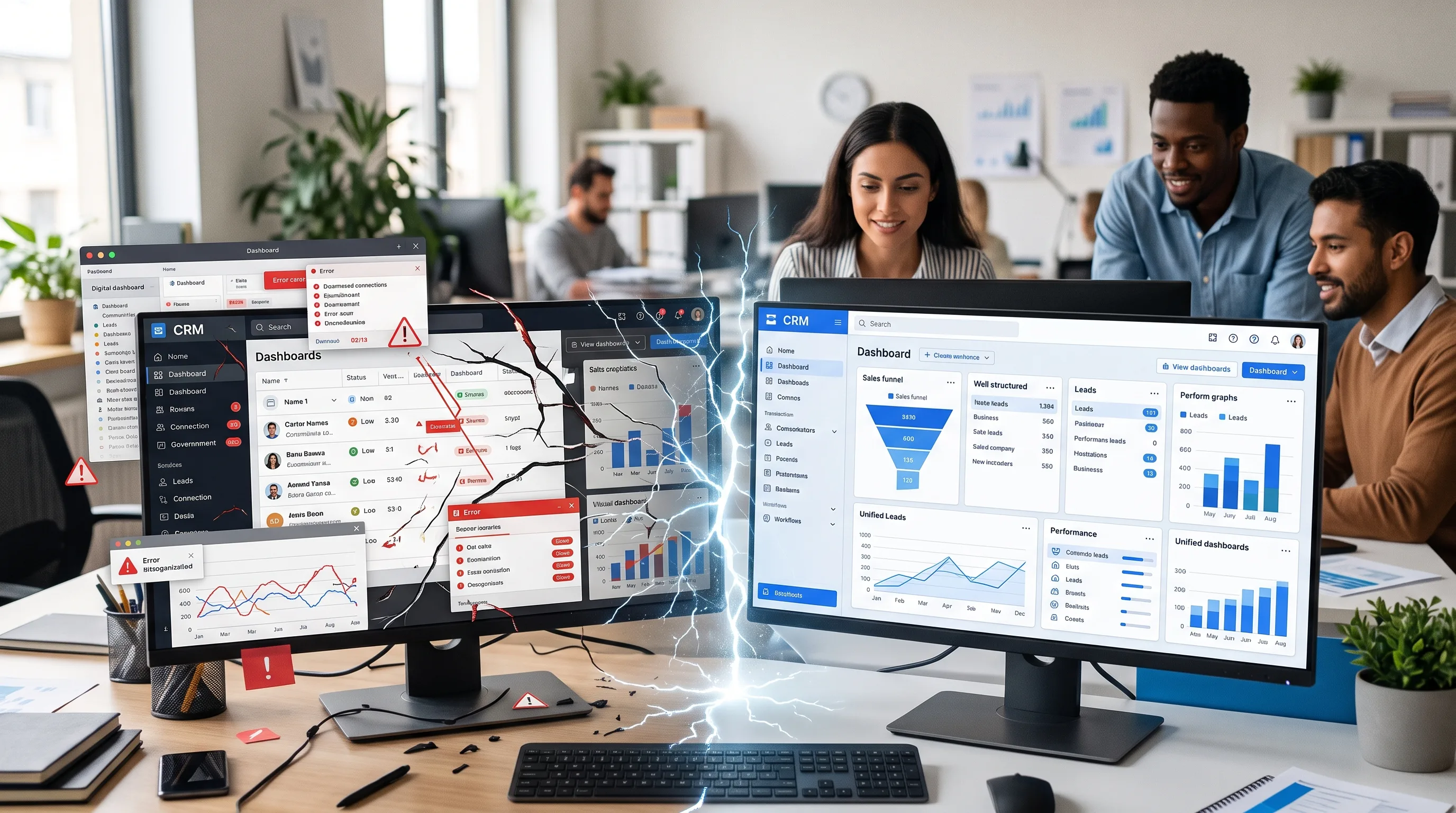 Fehlerkette bei CRM-Einführungen