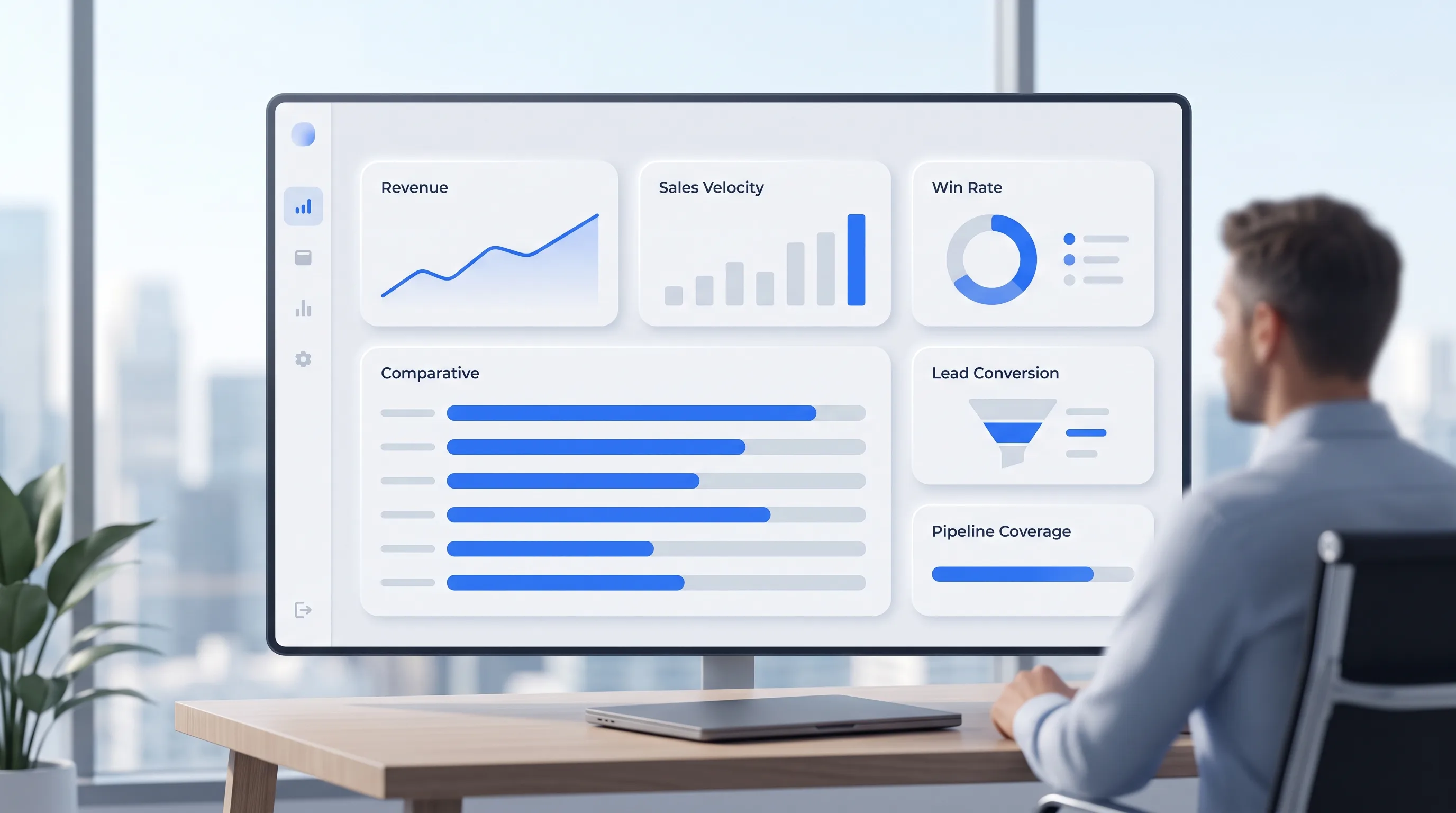 CRM-Reporting KPIs Review-Rhythmus Forecast Pipeline Führung