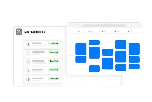 introscale CRM: Visual Workflow Builder mit Trigger, Bedingungen und E-Mail-Sequenz, eingebaute Vertriebslogik im Kern statt Zapier-Kette