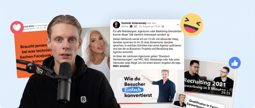 Agentur Partner und Community Austausch auf LinkedIn