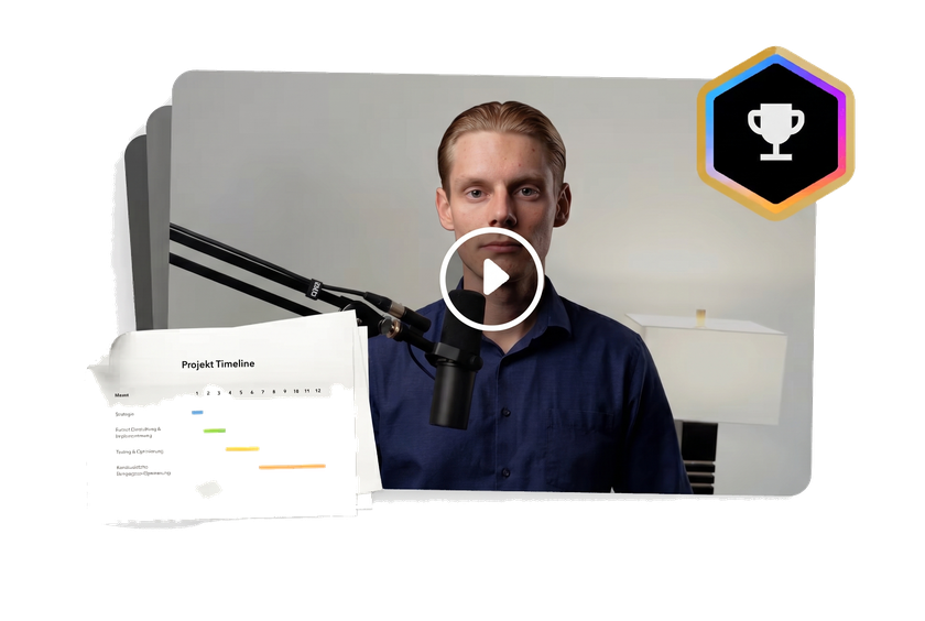 introscale Academy: Video Kurs mit Projekt Timeline und Zertifikat